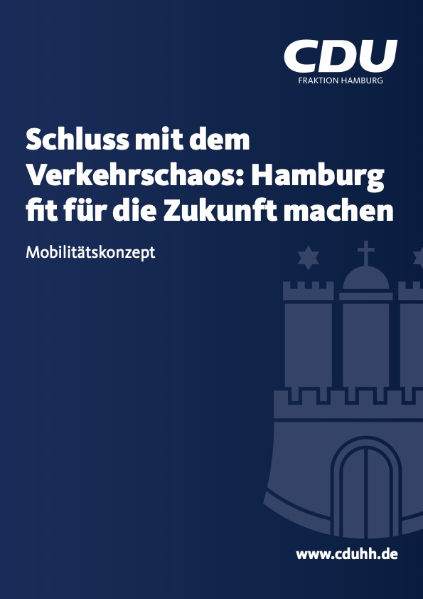Mobilitätskonzept CDU Fraktion Hamburg